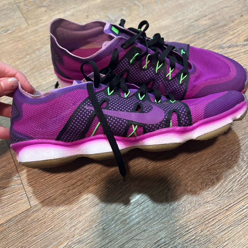 Nike Women's Zoom Purple Athletic Shoes
